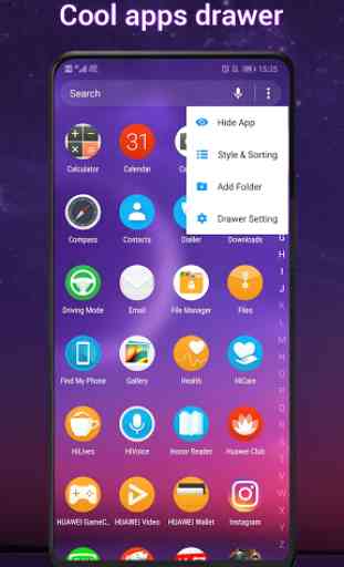 Cool Q Launcher - 10 launcher style UI, cool 3