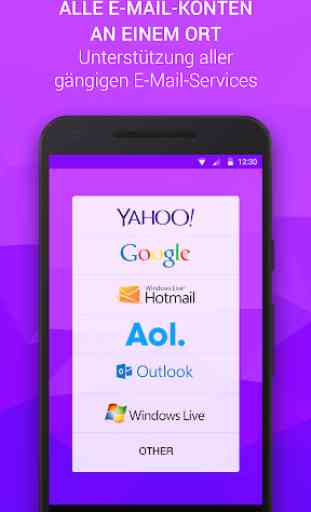 E-Mail-App für Yahoo & andere 1