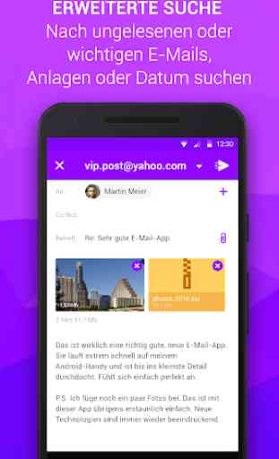 E-Mail-App für Yahoo & andere 3