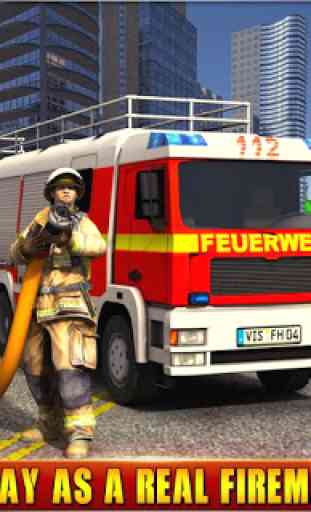 Feuerwehr-Simulator 2018: Feuerbekämpfung Spiel 2