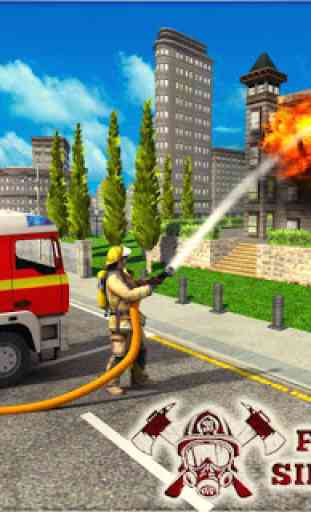 Feuerwehr-Simulator 2018: Feuerbekämpfung Spiel 3