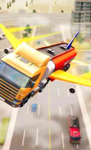 Flying Oil Tanker Transporter Truck Simulator Game 4