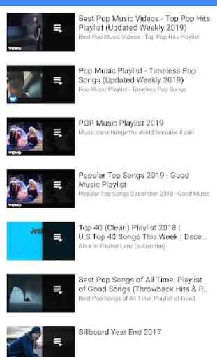 FM Player for Youtube - Popular Charts Picks Music 3