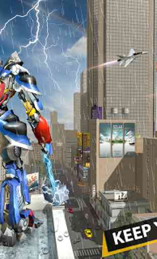 Force Strike Hammer Robot War 4
