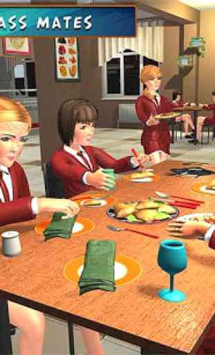 Gymnasium Mädchen Simulator virtuelles Leben Spiel 2