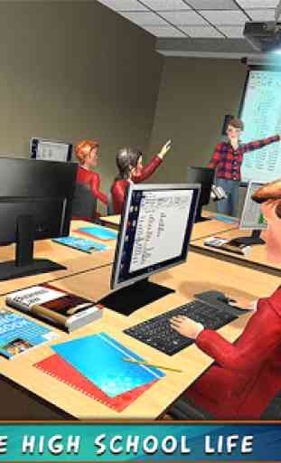 Gymnasium Mädchen Simulator virtuelles Leben Spiel 4