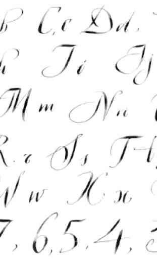Kalligraphie Beschriftung 4