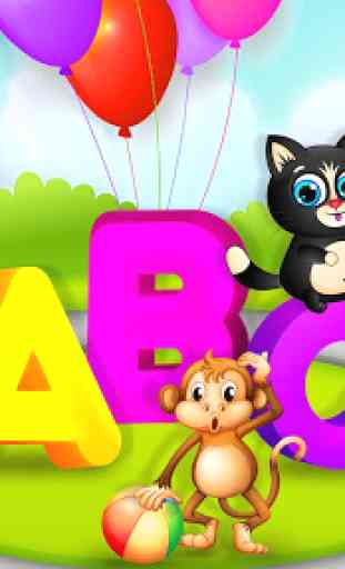 Kinderwelt: ABC-Rückverfolgung und Phonics-Spiel 1