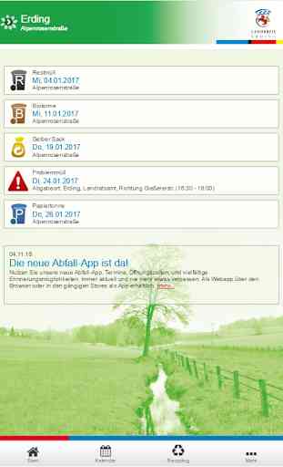 Landratsamt Erding Abfall-App 1