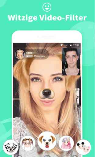 LivU-Chatte mit hübschen girls per Video chat app 3