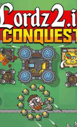 Lordz2.io Conquest - RTS Multiplayer IO Game 1