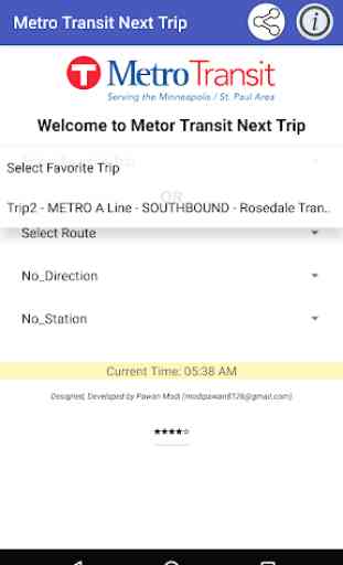 Metro Transit Next Trip - Plan Your Ride 2