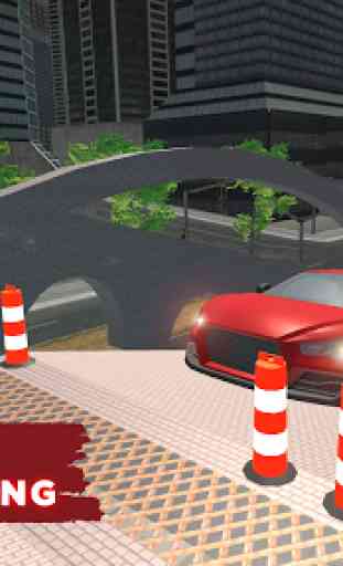 Modernes Parkplatz-Spiel: Parkplatz-Simulator 1