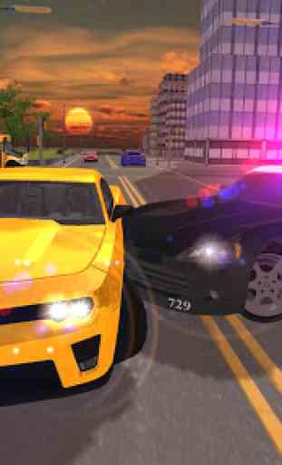 Polizei und Auto-Spiel-Simulator 3D 4