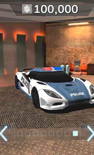 Polizeiauto-Simulator Cop Chase 3