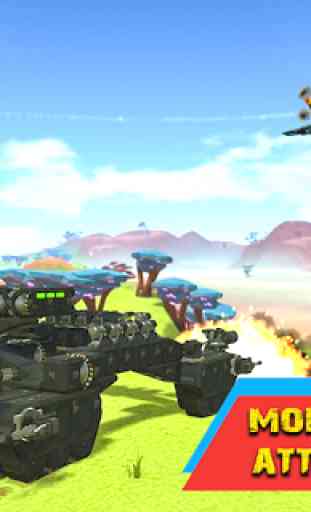 Rakete Attacke 2 & Ultimate Krieg - LKW Spiele 3