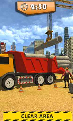 Schweres Bauwerk: LKW Excavator-Spiele 1