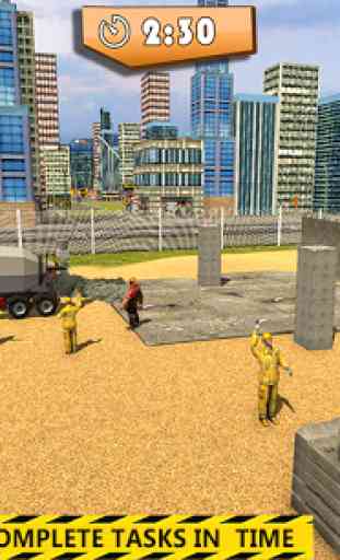 Schweres Bauwerk: LKW Excavator-Spiele 3