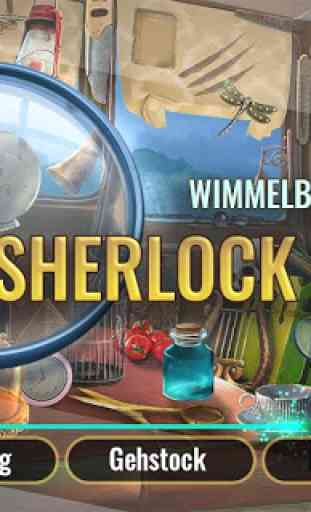 Sherlock Holmes Versteckte Objekte Detektivspiel 1