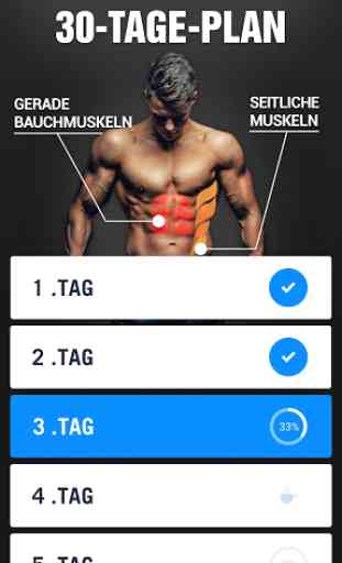 Sixpack in 30 Tagen - Bauchmuskel-Workout 3