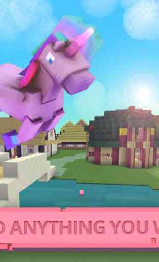 Unicorn Girl Craft Exploration: Games For Girls 2