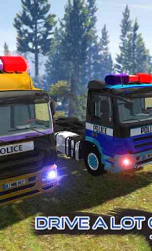 UNS Polizei Werg LKW Transport Simulator Spiel 19 4
