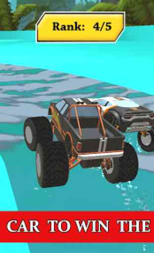 Water Park Truck Stunts and Race : Water Adventure 2