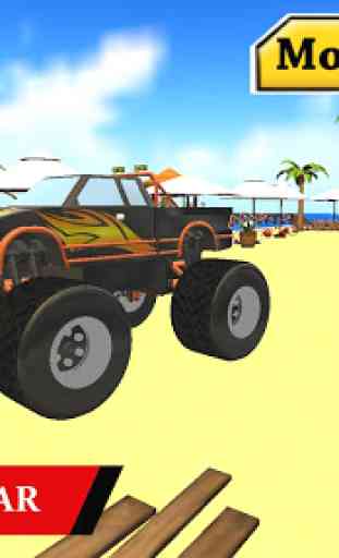 Water Park Truck Stunts and Race : Water Adventure 3