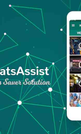 WhatsAssist | Status Saver | Download Image Video 1