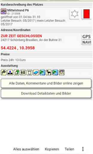 Wohnmobil Stellplatzführer 4.7* Rating Camping App 3