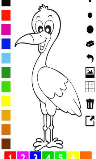 Aktiv-Malbuch der Vögel Für Kinder: Vogel-Bilder Wie Pinguin, Ente, Eule, Flamingo und Papagei aus-malen lernen 4