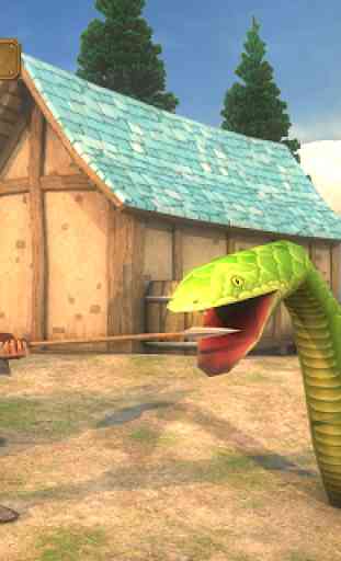 3D Angry Anaconda Snakes Angriffssimulator 2019 3