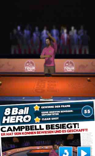 8 Ball Hero – Pool-Billard-Rätselspiel 1