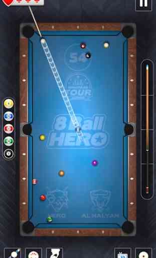 8 Ball Hero – Pool-Billard-Rätselspiel 3