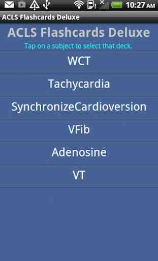 ACLS Flashcards Deluxe 1