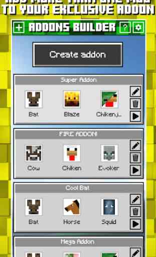 Addons Builder für Minecraft PE 3