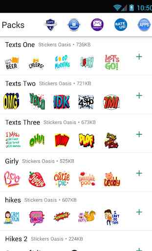 Adult Text Stickers For WAStickerApps 1