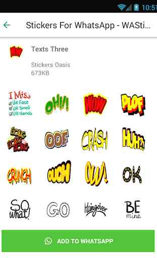 Adult Text Stickers For WAStickerApps 3