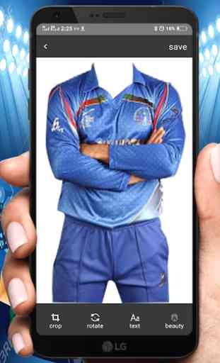 Afghan Cricket Jersey - Photo Editor For World Cup 3
