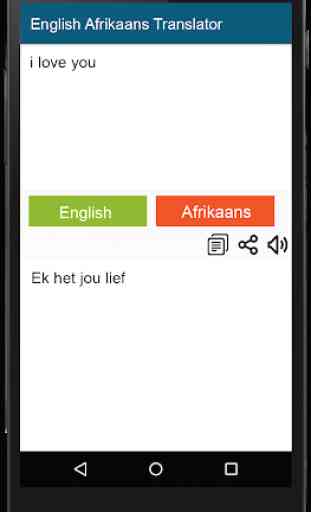 Afrikaans English Translator 1