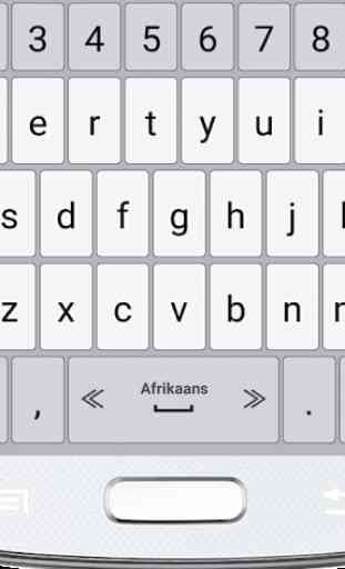 Afrikaans Language Pack for AppsTech Keyboards 1