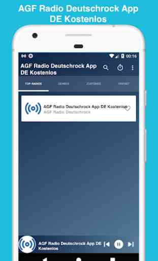 AGF Radio Deutschrock App DE Kostenlos 1
