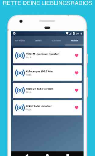 AGF Radio Deutschrock App DE Kostenlos 3