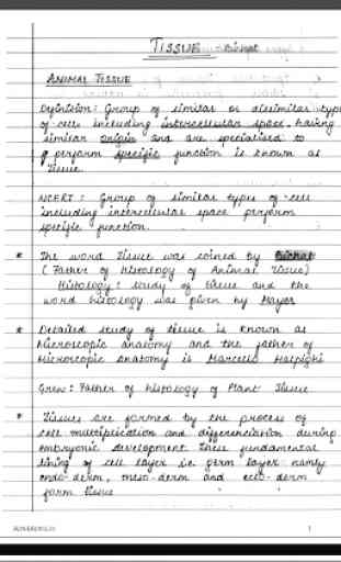 AIIMS || NEET : Toppers Handwritten Notes 2