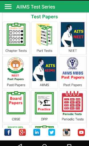 AIIMS Test Series Best Mock Practice Previous Year 2