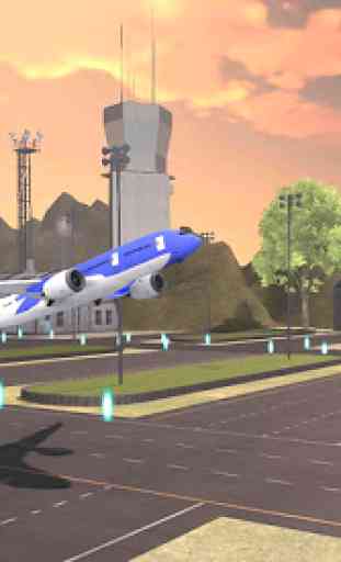 Airplane Flight Pilot Simulator - Flugspiele 3