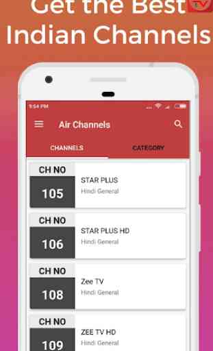 All Indian Airtel TV & Sports - Shows Live Guide 2