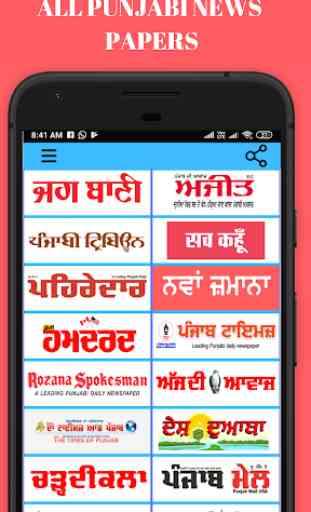 All Punjabi News Papers (Daily E Papers) 1