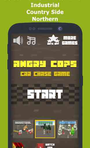 Angry Cops : Car Chase Game 4