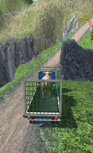 Animal Truck Transport- Truck Offroad Simulator 2